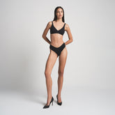 NAKED CHEEKY HIPSTER | ONYX ON A MODEL FRONT VIEW | FOCUS: 0.0, 1.0, 0.9