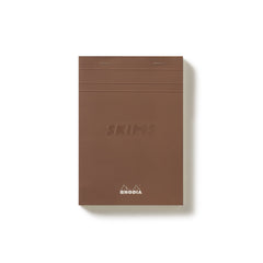 RHODIA X SKIMS NOTEPAD SET | NEUTRAL MULTI & LAYS FLAT ON A WHITE BACKGROUND | FLT