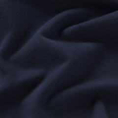 COTTON JERSEY SCOOP NECK T-SHIRT | NAVY ADDITIONAL FABRIC DETAILS