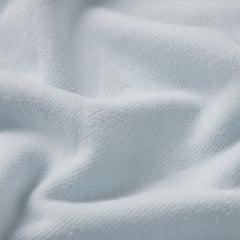 DRAPEY FRENCH TERRY SHORT | POWDER BLUE ADDITIONAL FABRIC DETAILS