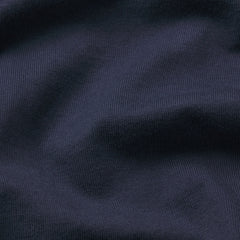 HEAVYWEIGHT COTTON MENS RELAXED T-SHIRT | BLUE BLACK ADDITIONAL FABRIC DETAILS
