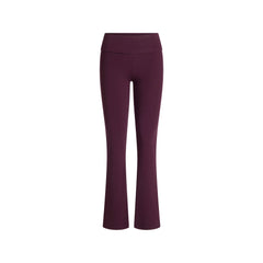 COTTON JERSEY FOLDOVER PANT | CURRANT FLAT ON A WHITE BACKGROUND @ | FLT
