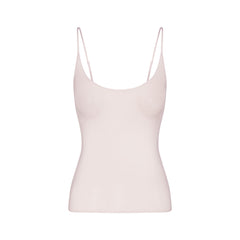 ULTRA FINE MESH CAMI | BARELY PINK FLAT ON A WHITE BACKGROUND | FLT