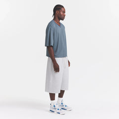 MESH APPAREL MENS CROPPED JERSEY | ZIRCON ON A MODEL FRONT VIEW @ | FOCUS: 0.0, 1.0, 0.9
