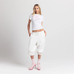 WORN IN JERSEY T-SHIRT | SNOW SKIMS ANGEL ON A MODEL FRONT VIEW @ | FOCUS: 0.0, 1.0, 0.9