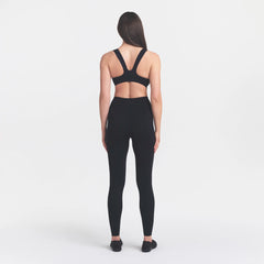 NikeSKIMS STUDIO STRETCH 26" LEGGING | OBSIDIANON A MODEL FRONT