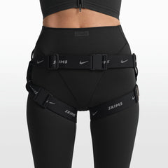 NikeSKIMS ACCESSORIES HARNESS WAISTPACK | OBSIDIAN FLAT ON A WHITE BACKGROUND