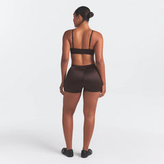 NikeSKIMS SATIN SHINE SCOOP CAMI BRA | PHOENIX ON A MODEL FRONT VIEW @ | FOCUS: 0.0, 1.0, 0.9