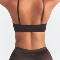 NikeSKIMS SATIN SHINE SCOOP CAMI BRA | PHOENIX ON A MODEL SIDE VIEW @ | FOCUS: 0.0, 1.0, 0.9