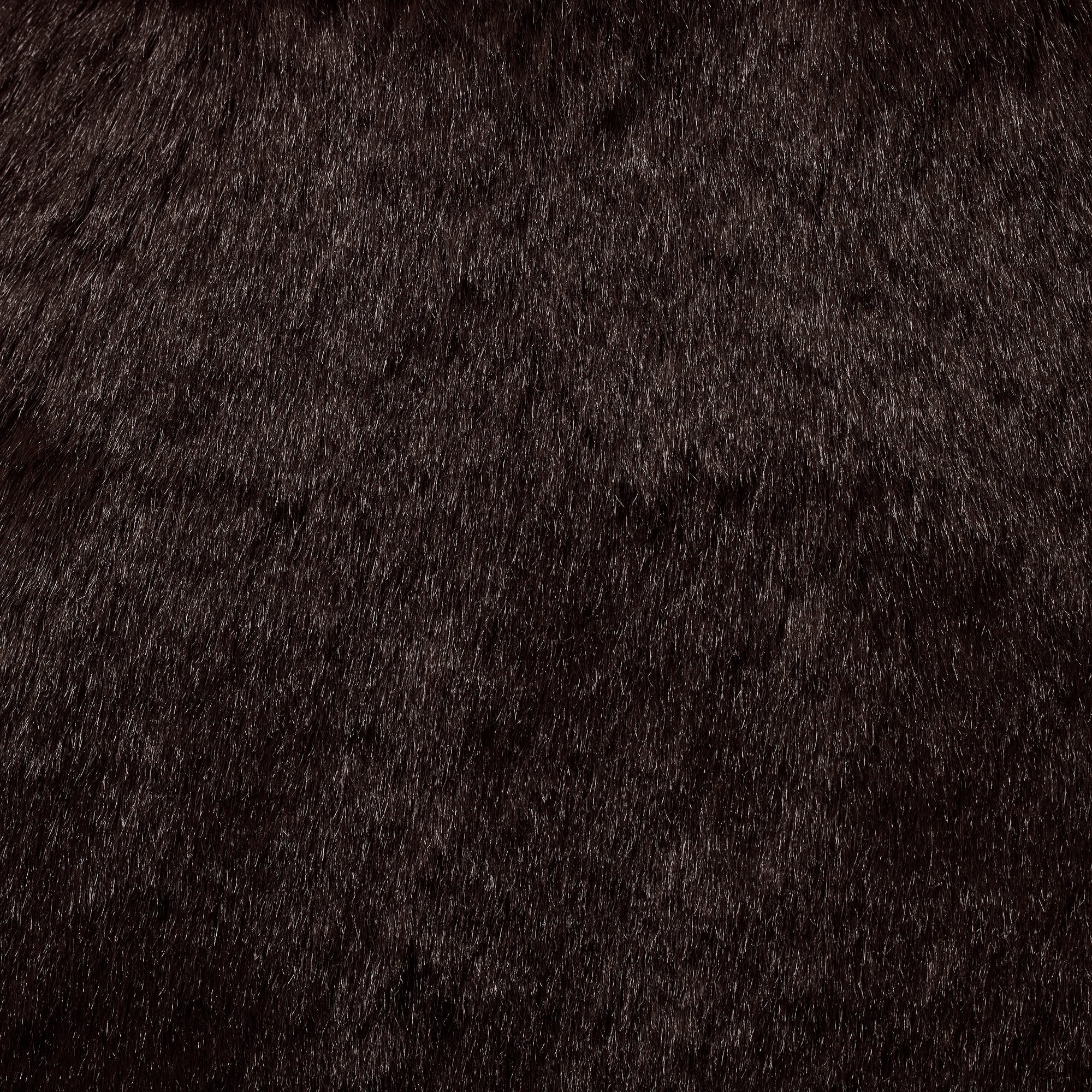 FAUX FUR JUMBO TOTE | ESPRESSO ADDITIONAL FABRIC DETAILS