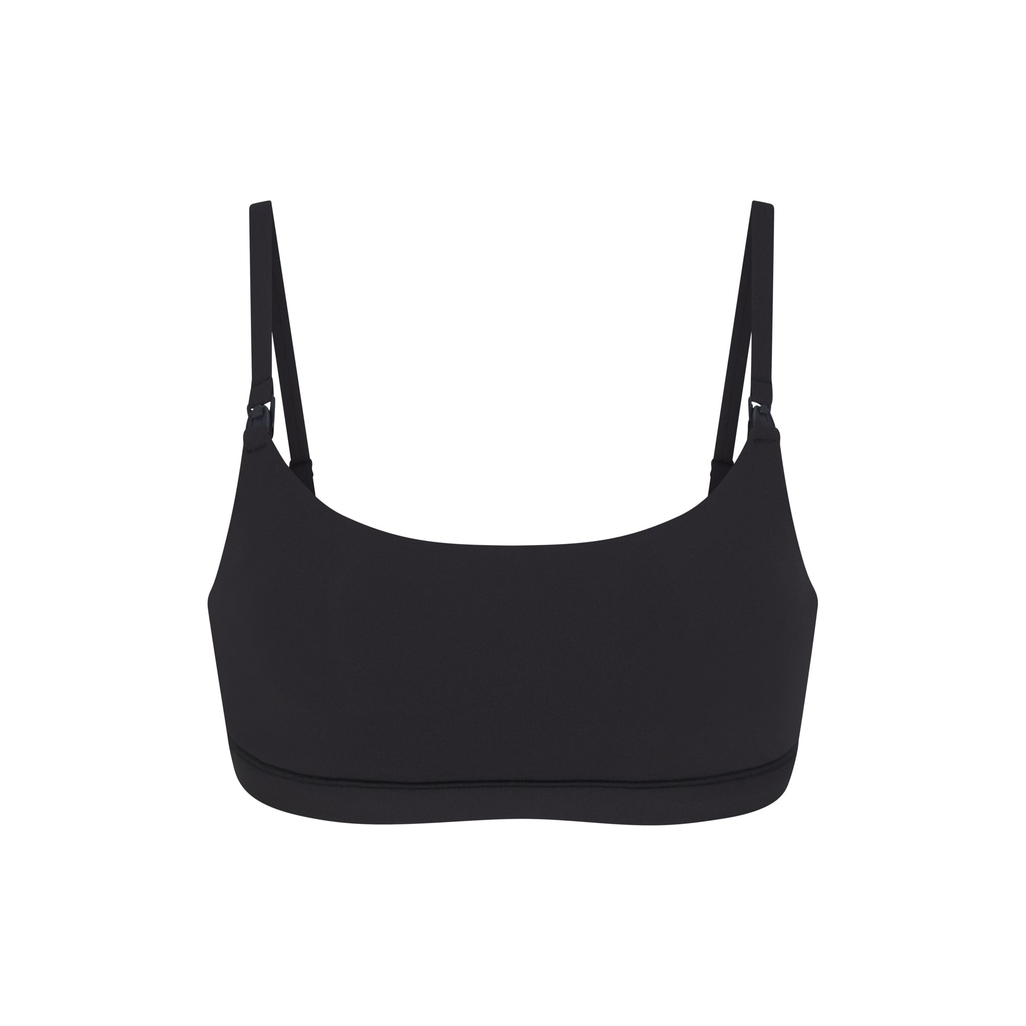 FITS EVERYBODY MATERNITY NURSING SCOOP BRALETTE FLAT ON A WHITE BACKGROUND | FOCUS: 0.0, 1.0, 0.9