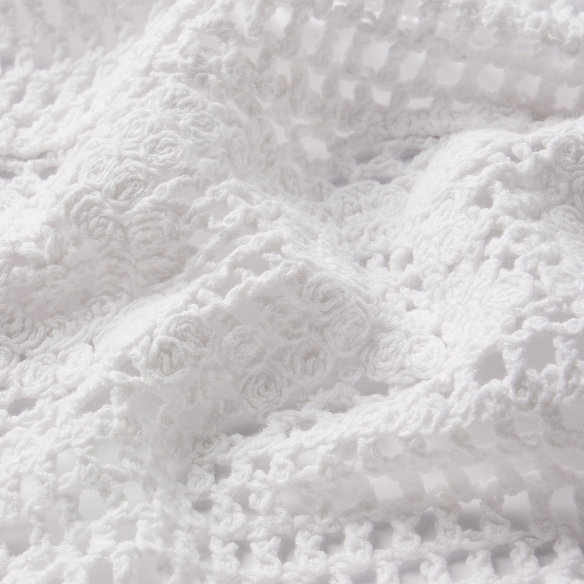 CROCHET COVER-UPS LONG SKIRT | SNOW ADDITIONAL FABRIC DETAILS