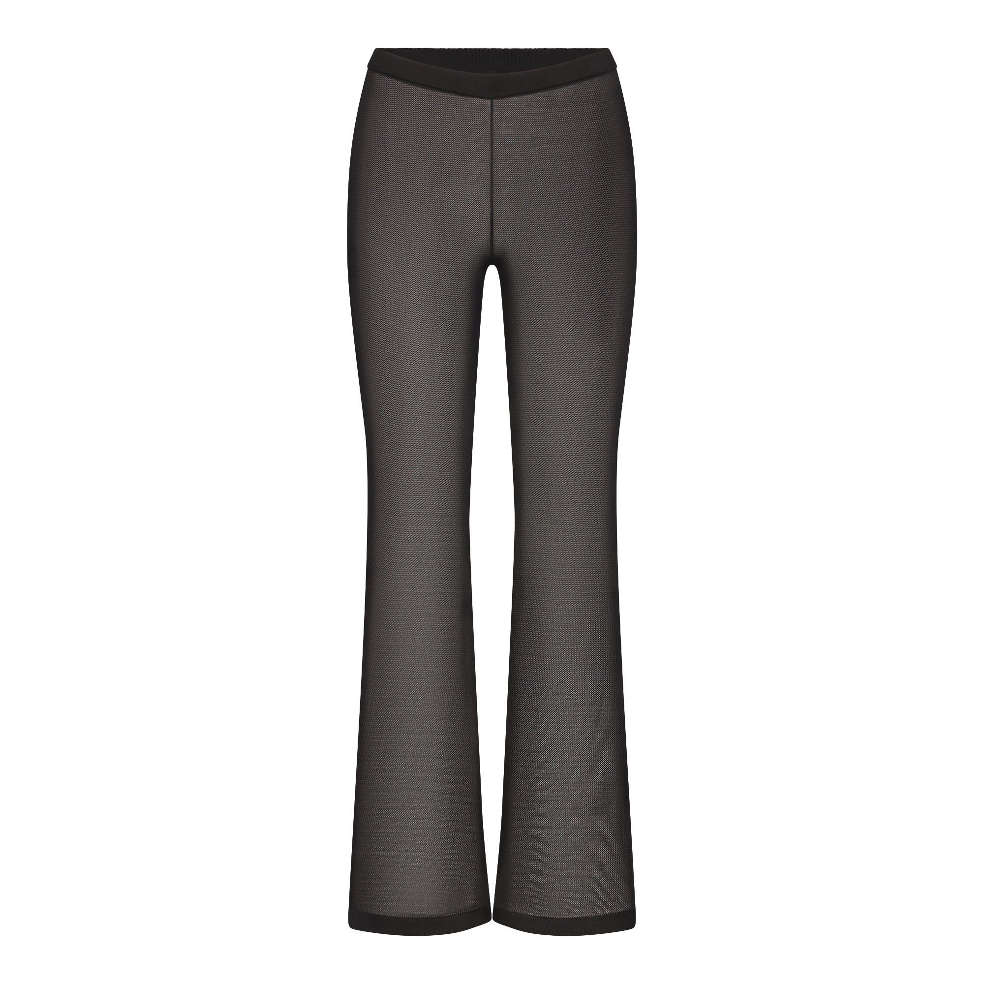 SLINKY KNIT LOW RISE PANT | OBSIDIANADDITIONAL FABRIC DETAILS | FLT