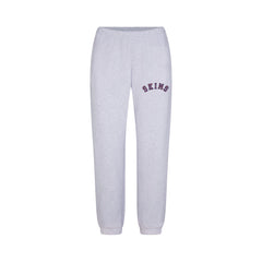 COTTON FLEECE CLASSIC JOGGER | LHG ARCHED SKIMS PLAID & LAYS FLAT ON A WHITE BACKGROUND | FLT