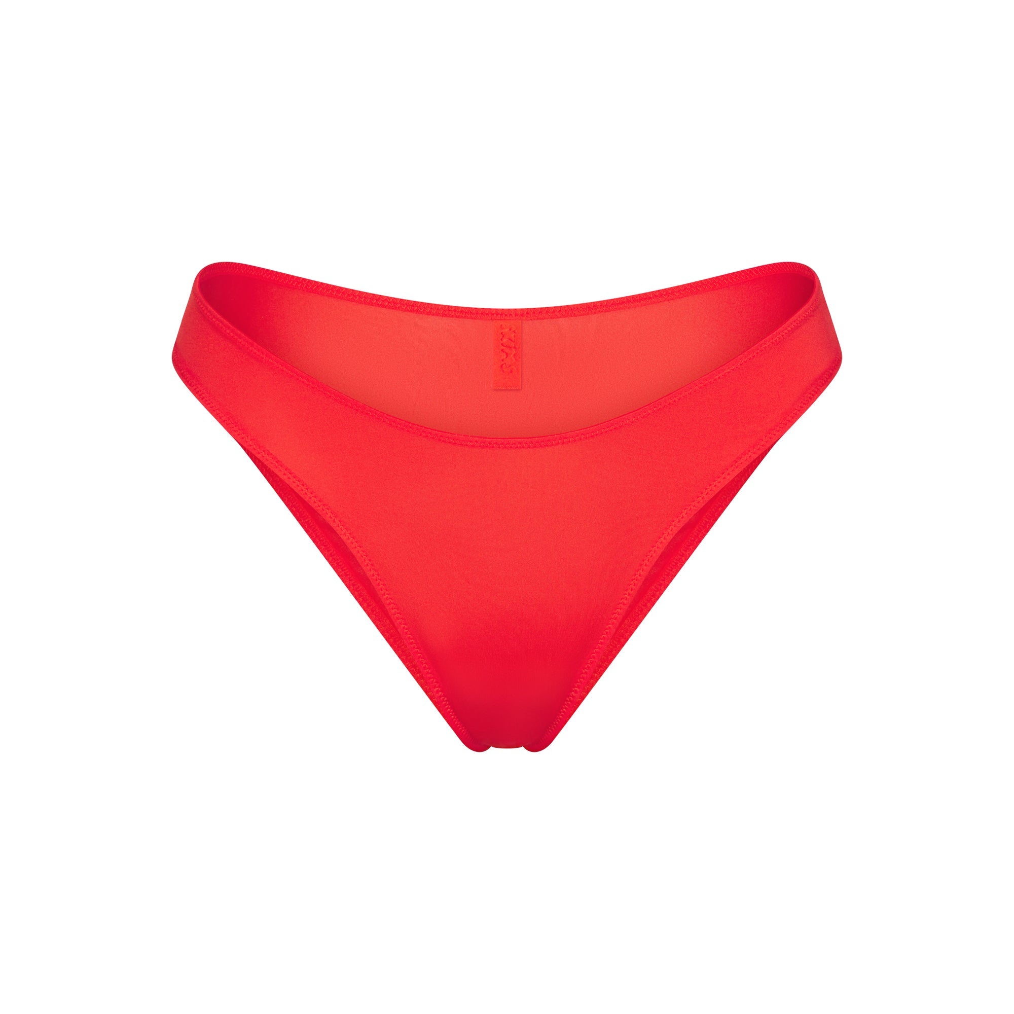 SHINE FOUNDATIONS DIPPED BIKINI | POPPY FLAT ON A WHITE BACKGROUND | FLT