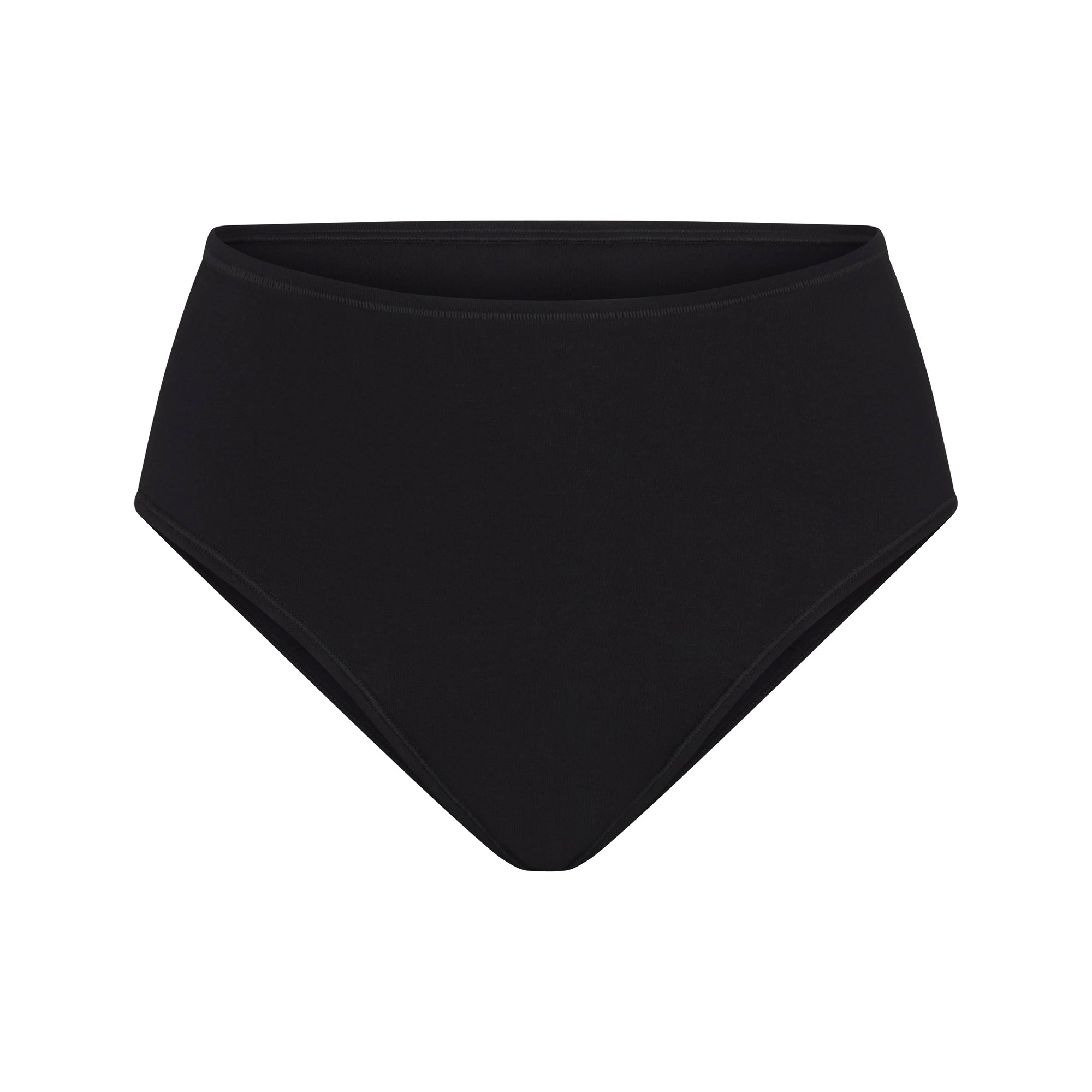 PERIOD PANTIES BRIEF | OBSIDIAN FLAT ON A WHITE BACKGROUND | FLT