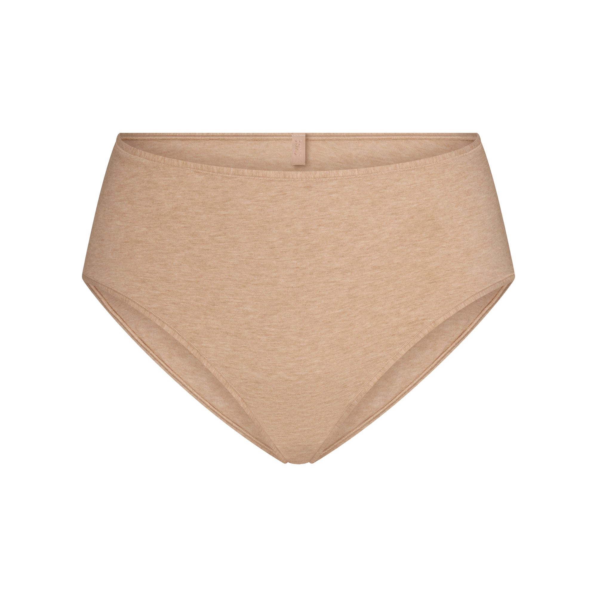 EVERYDAY COTTON BRIEF | CLAY HEATHER FLAT ON A WHITE BACKGROUND | FLT