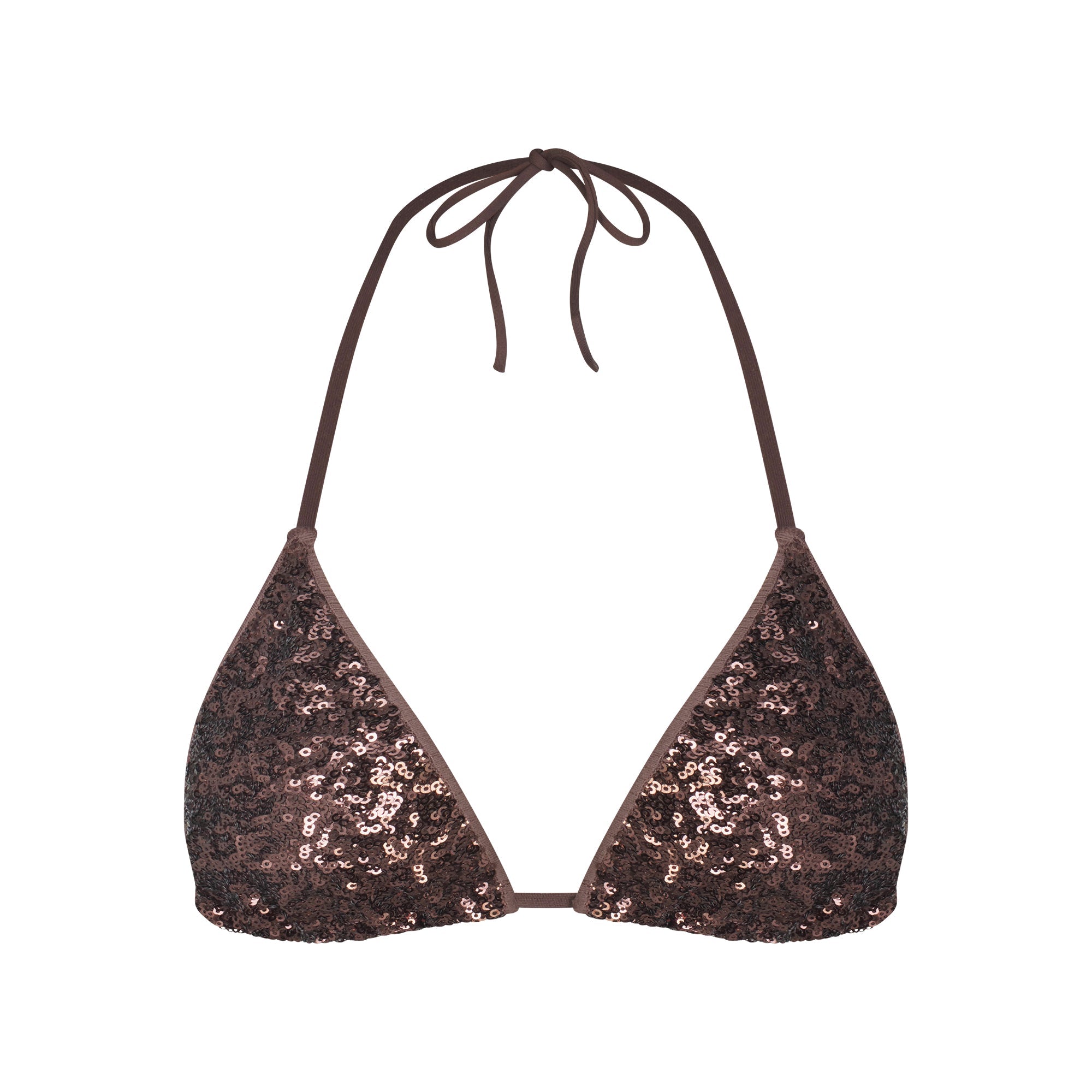 SATIN SWIM HALTER BIKINI TOP | PHOENIX ADDITIONAL FABRIC DETAILS