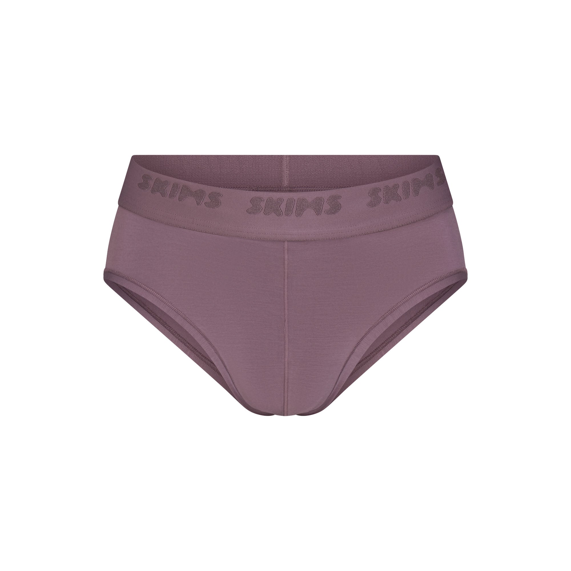 SKIMS STRETCH MENS BRIEF | IRIS FLAT ON A WHITE BACKGROUND | FLT @ | FOCUS: 0.0, 1.0, 0.9