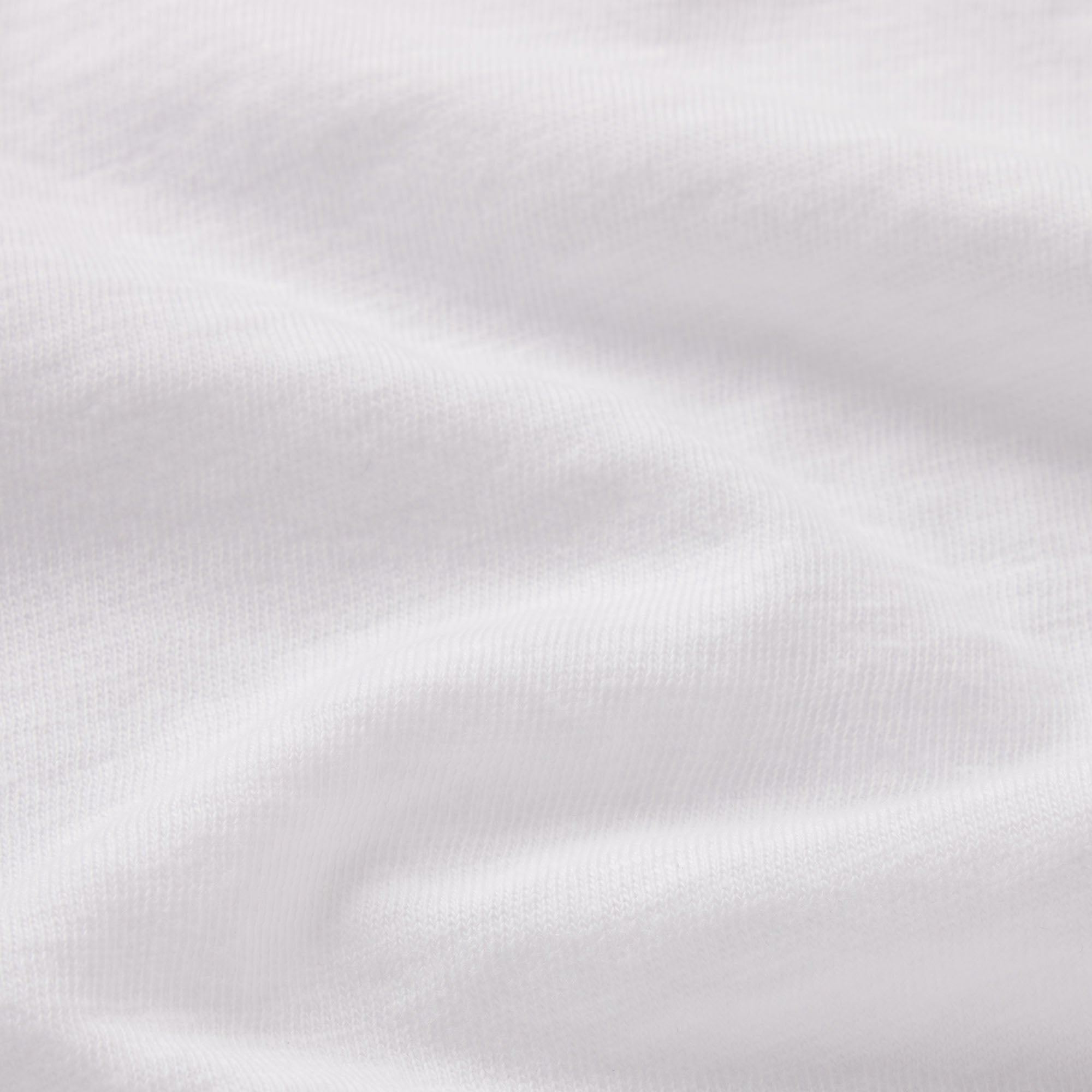 WORN IN JERSEY KNOT BACK T-SHIRT | SNOW ON A MODEL | FOCUS: 0.0, 1.0, 0.9